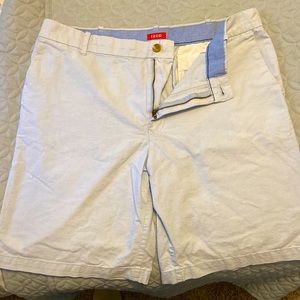 Izod light blue cotton shorts